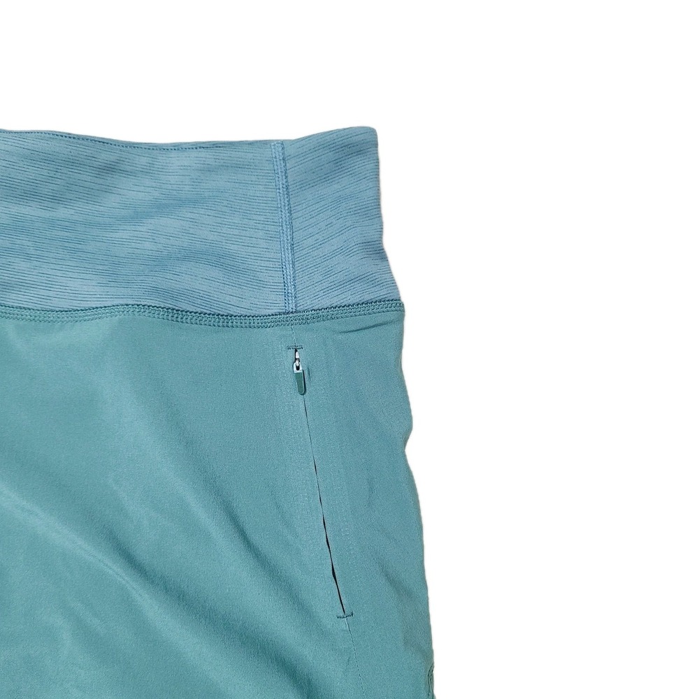 NEW Outdoor Voices Hudson 2.5" Running Shorts Blue Green High Rise 2XL Athletic - Picture 2 of 11